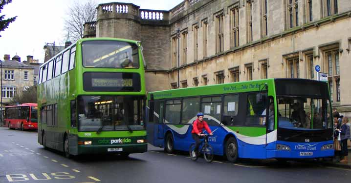 Oxford Park & Ride Dennis Trident Plaxton President 908